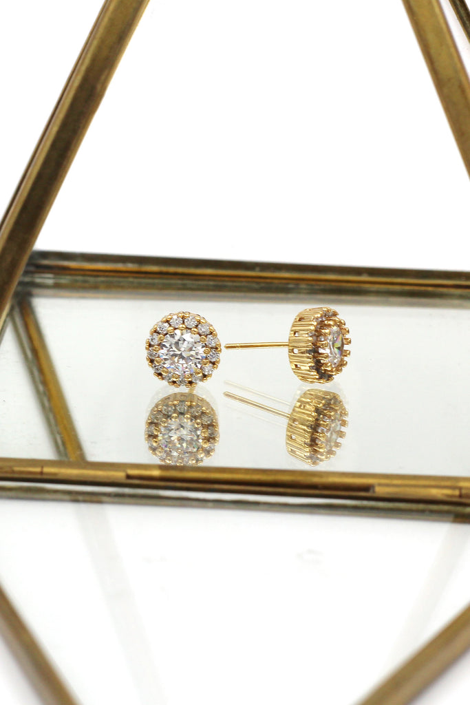 Elegant Crystal Bracelet Earrings Set