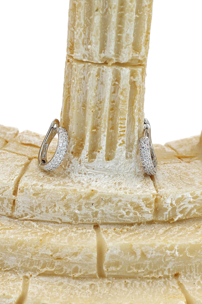 fashion circle earring necklace set