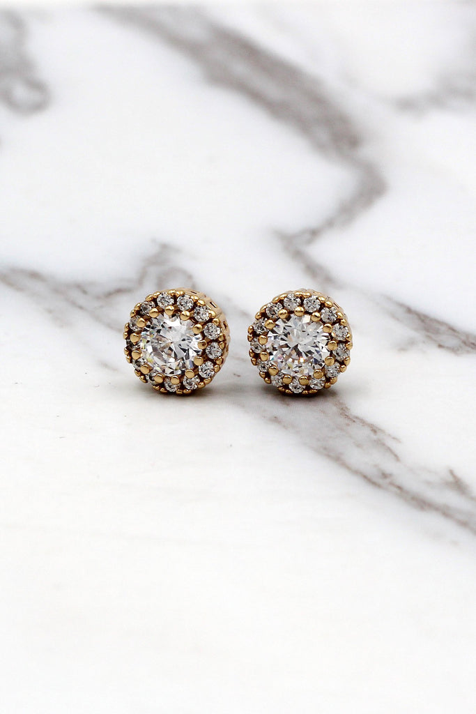 Elegant Crystal Bracelet Earrings Set