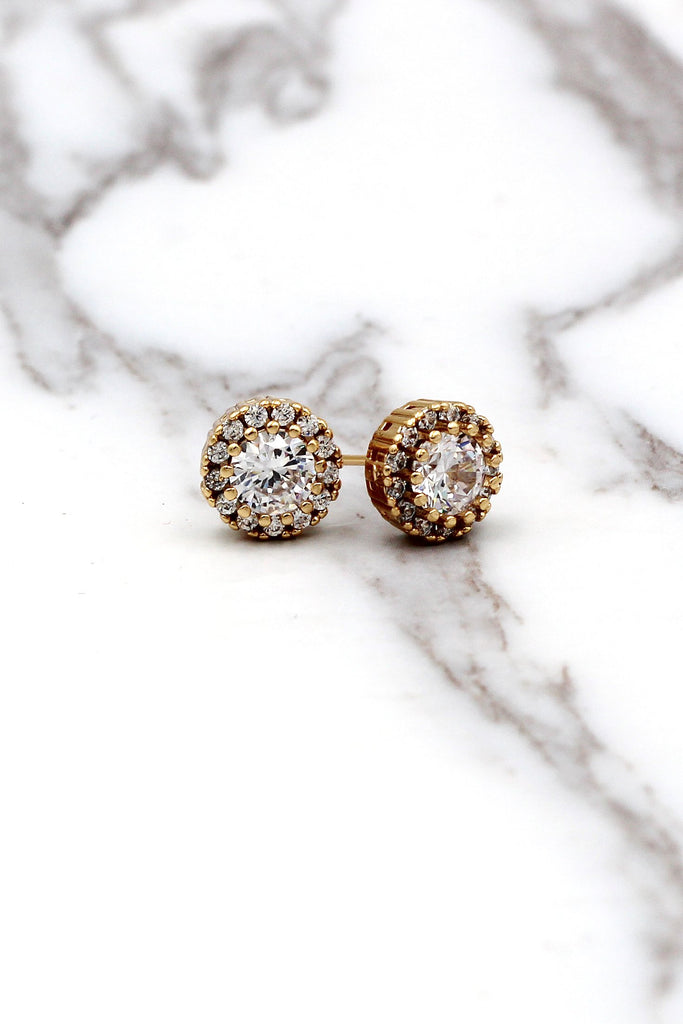 Elegant Crystal Bracelet Earrings Set