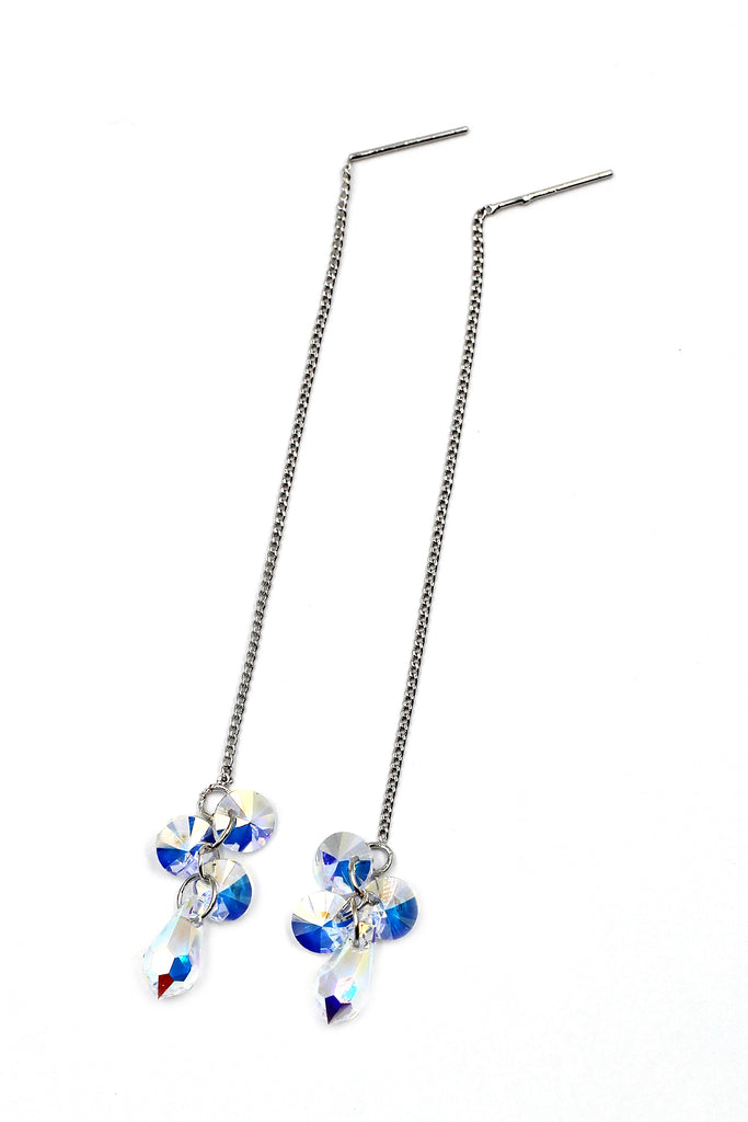 swarovski Crystal Pendant Earrings