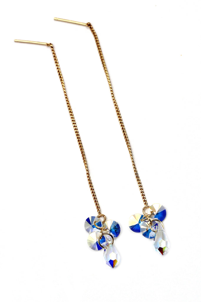 swarovski Crystal Pendant Earrings