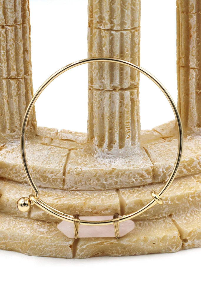 fashion pink crystal set