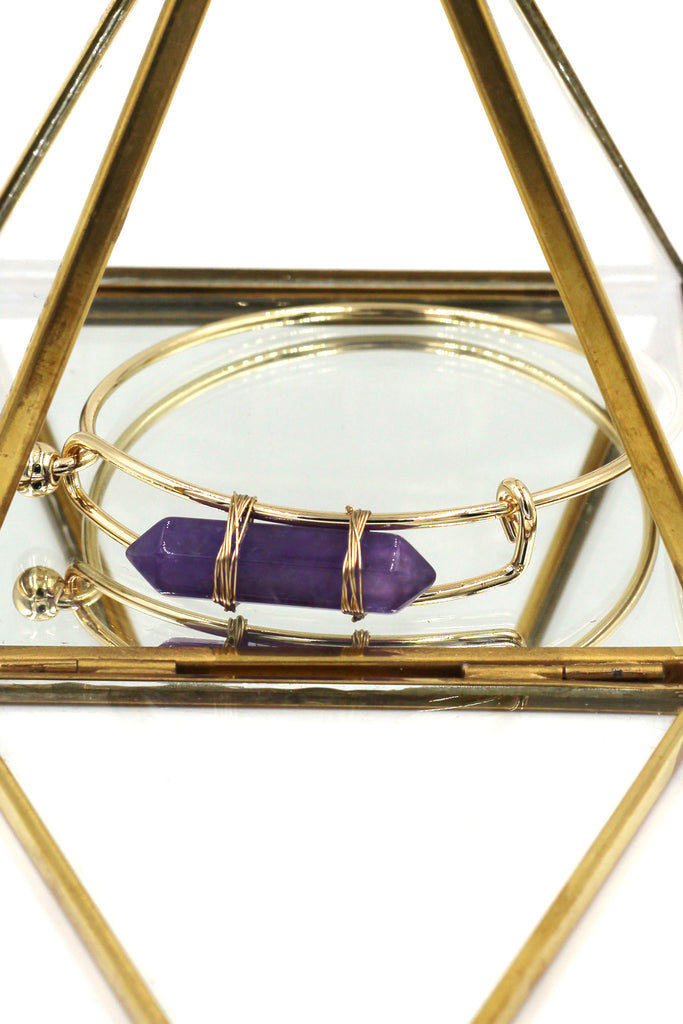 fashion crystal golden bracelet