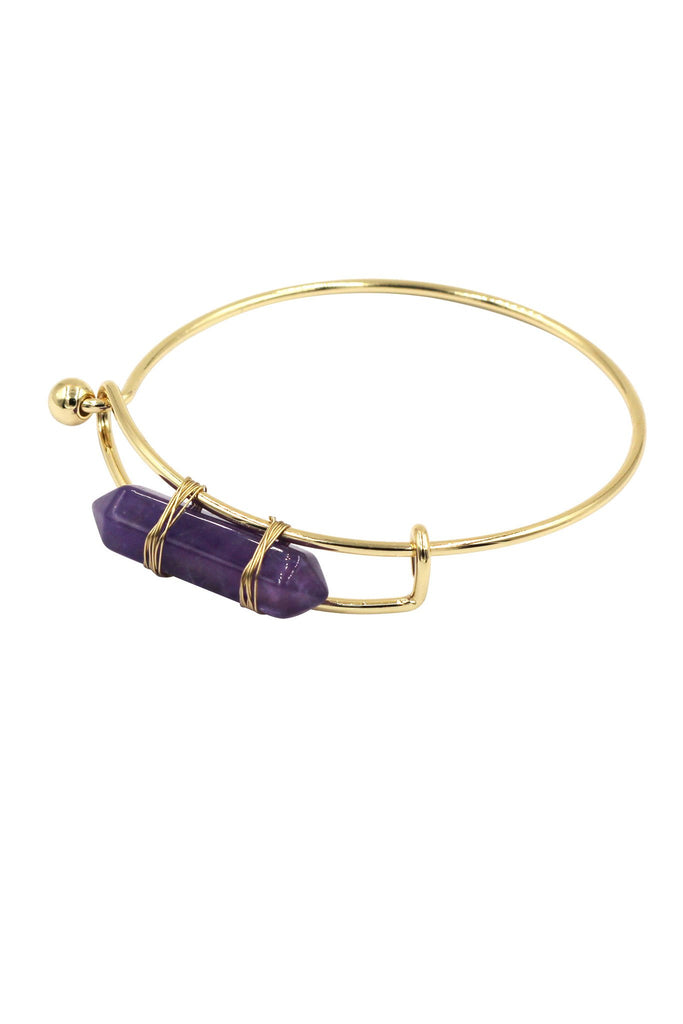 purple crystal set