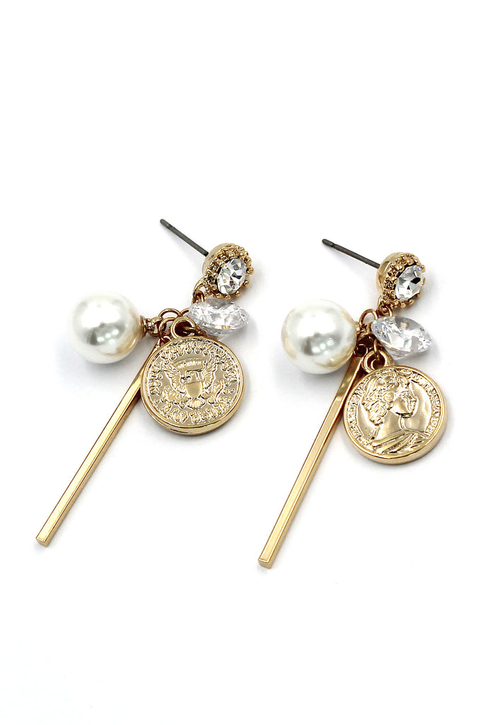 personalized gold earrings