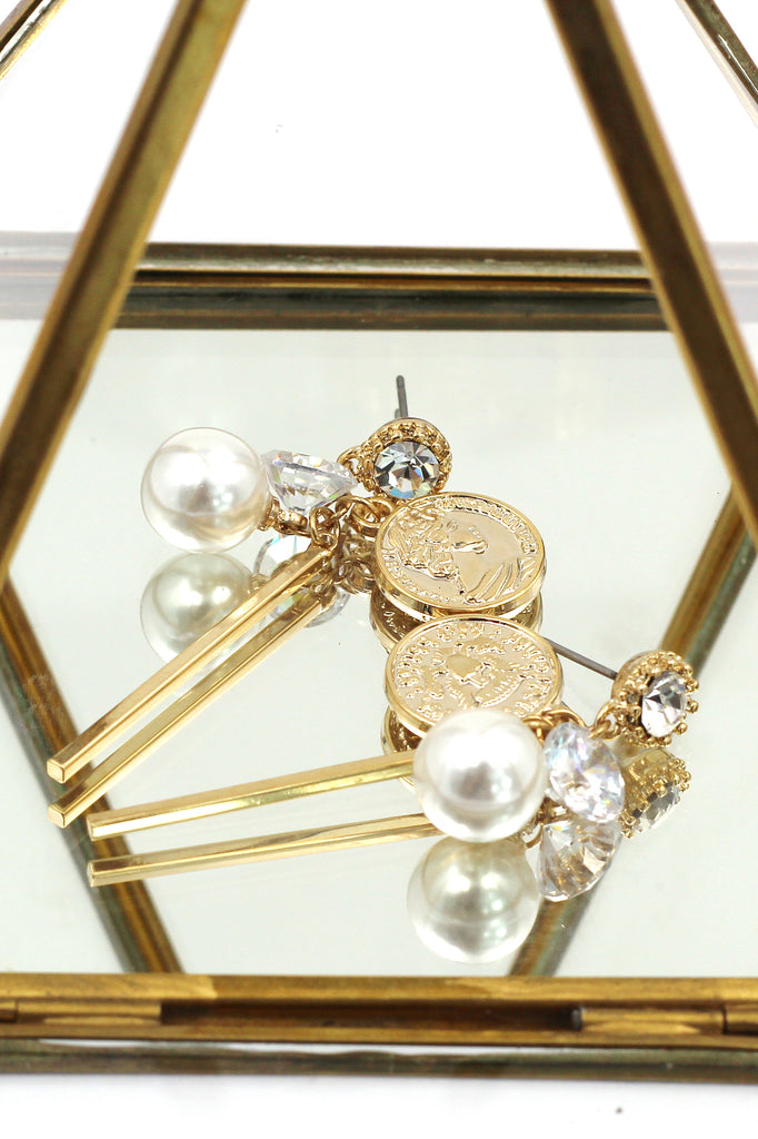 personalized gold earrings