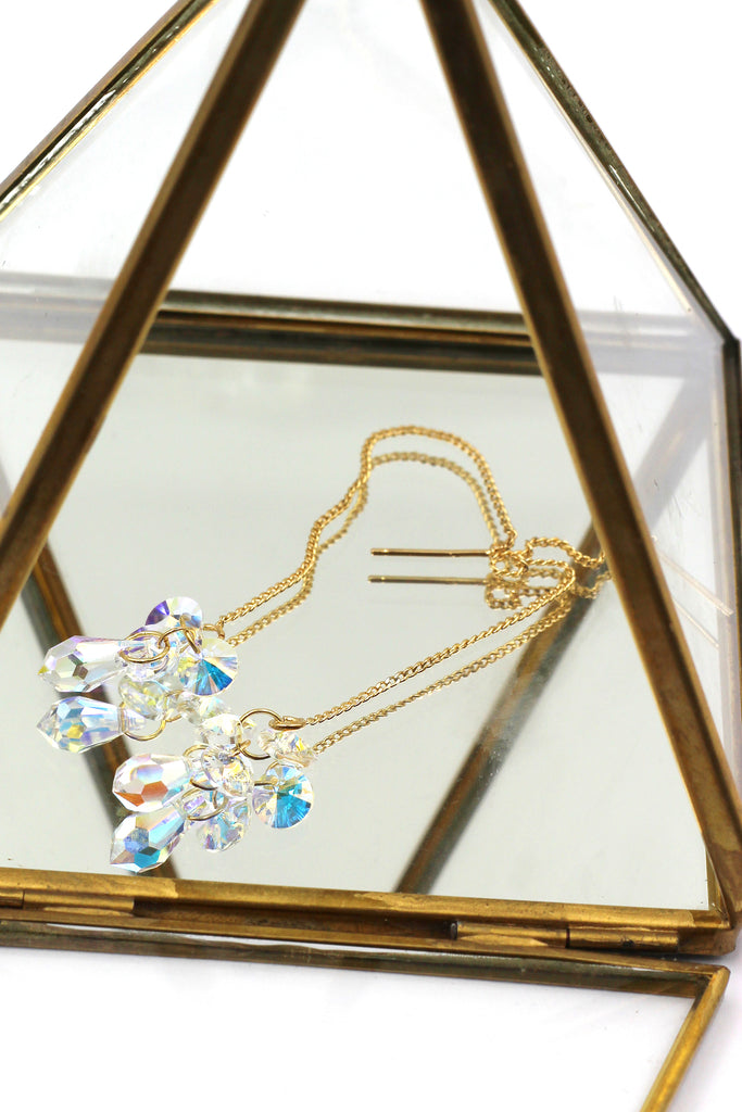 swarovski Crystal Pendant Earrings