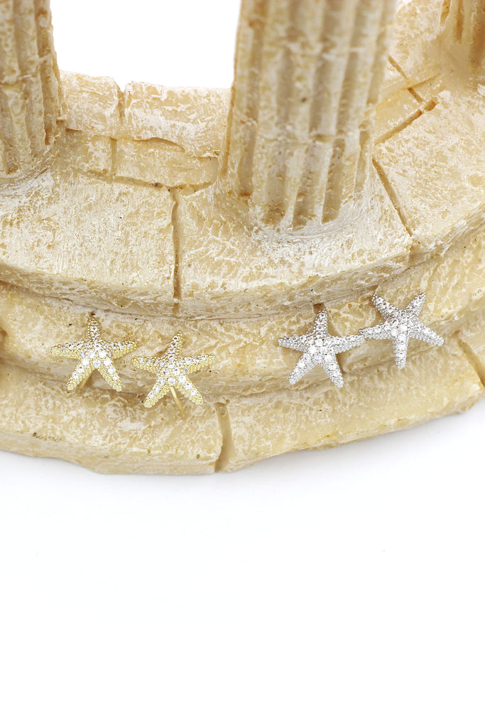 fashion star crystal earrings