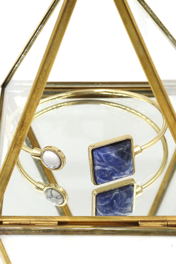 fashion colorful golden bracelet