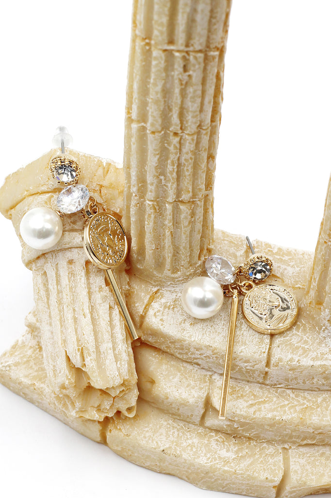 personalized gold earrings