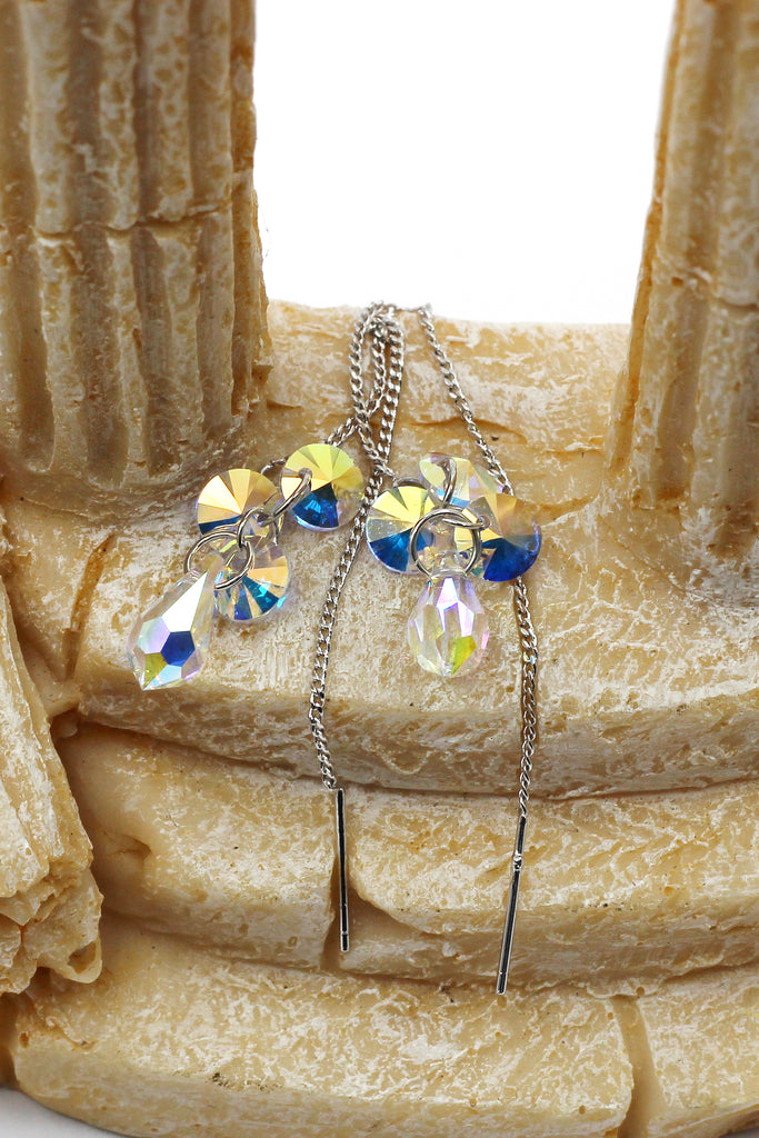 swarovski Crystal Pendant Earrings