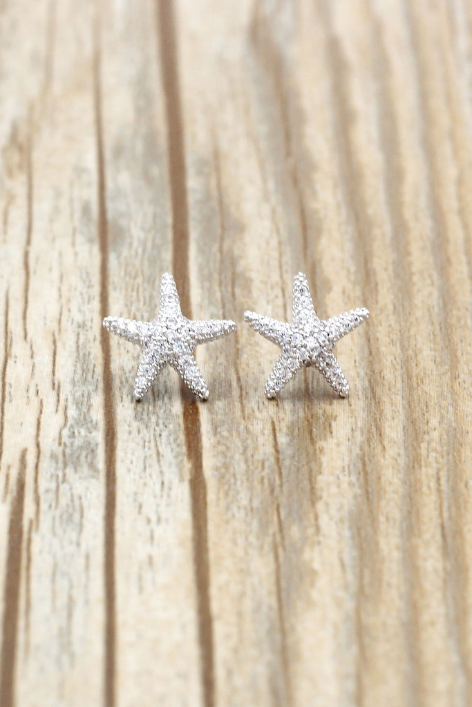 fashion star crystal earrings