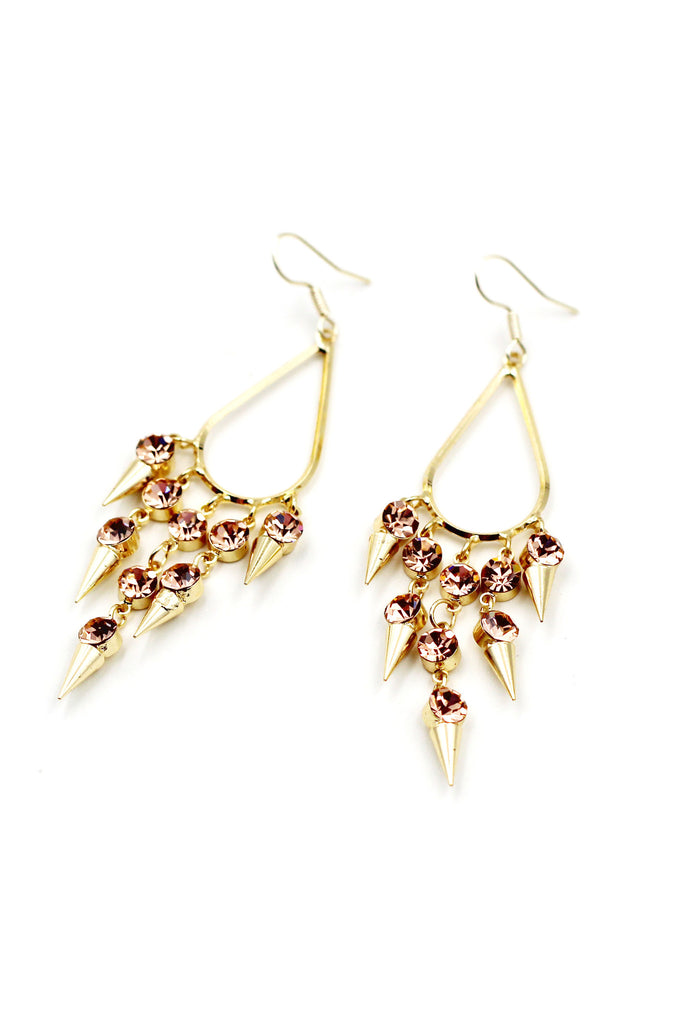 Noble Crystal Earrings