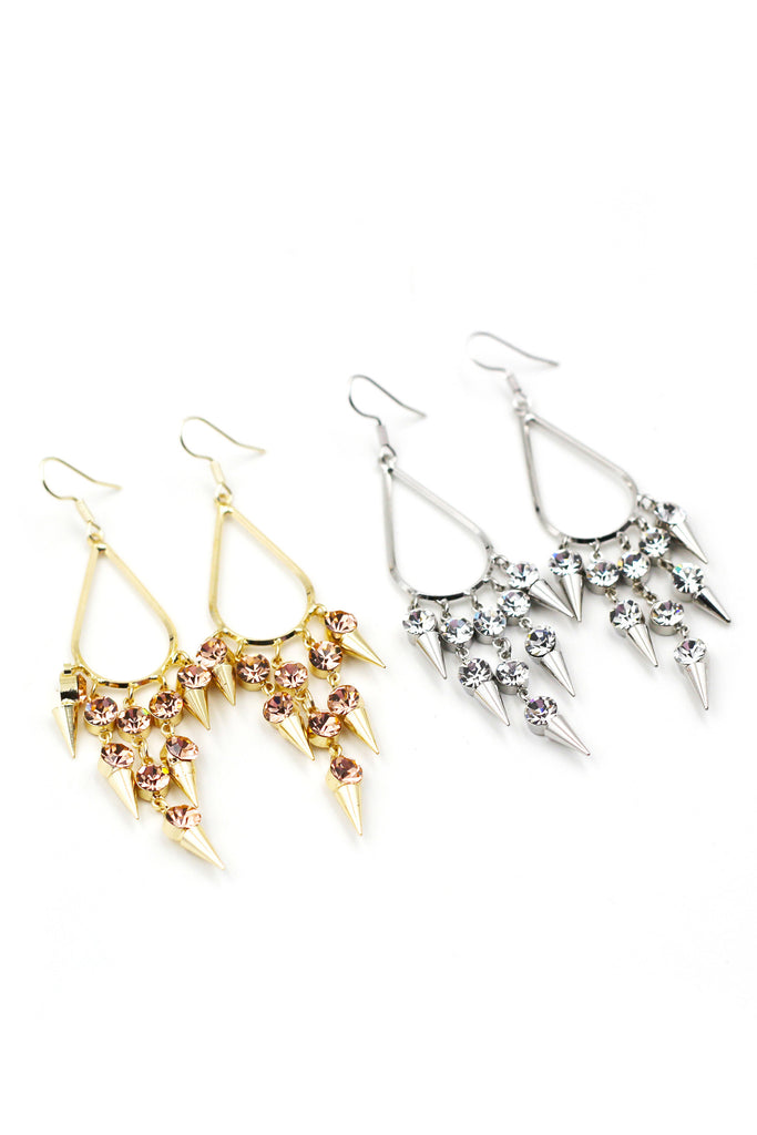 Noble Crystal Earrings