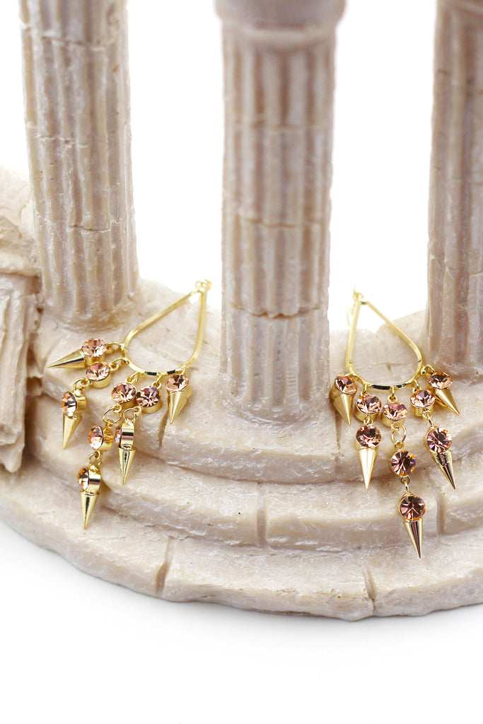 Noble Crystal Earrings