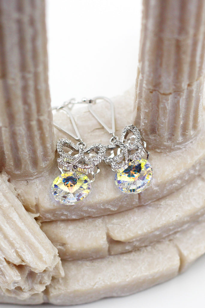 Lovely butterfly shiny Crystal Earrings
