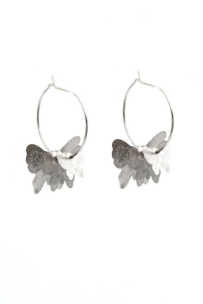 elegant butterfly earrings