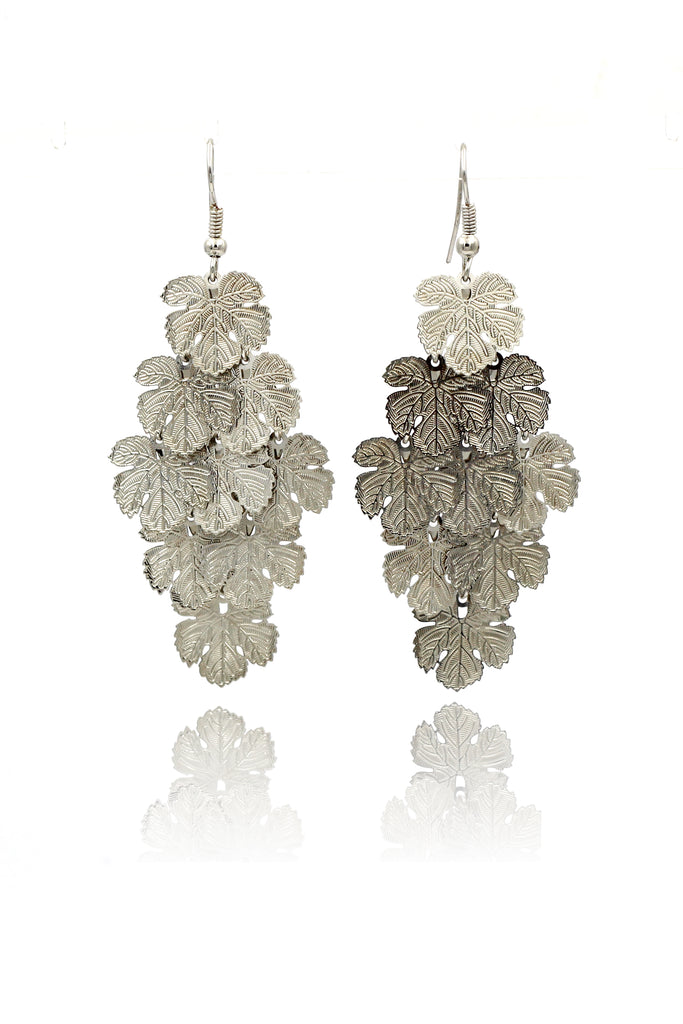 long small maple earrings