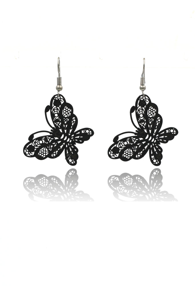 fashion big butterfly earrings
