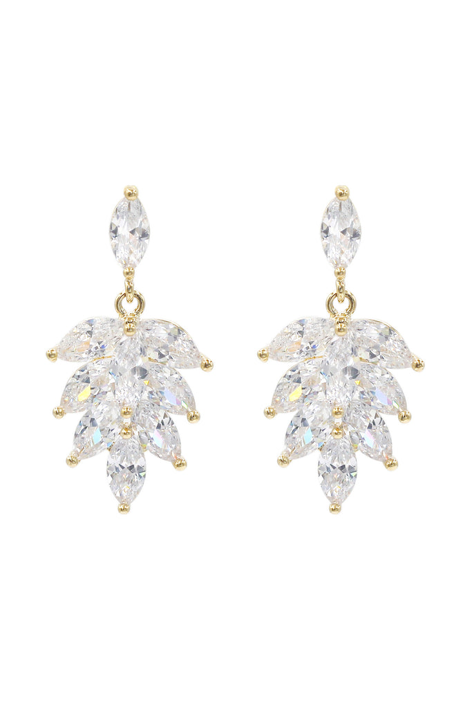elegant temperament crystal earrings