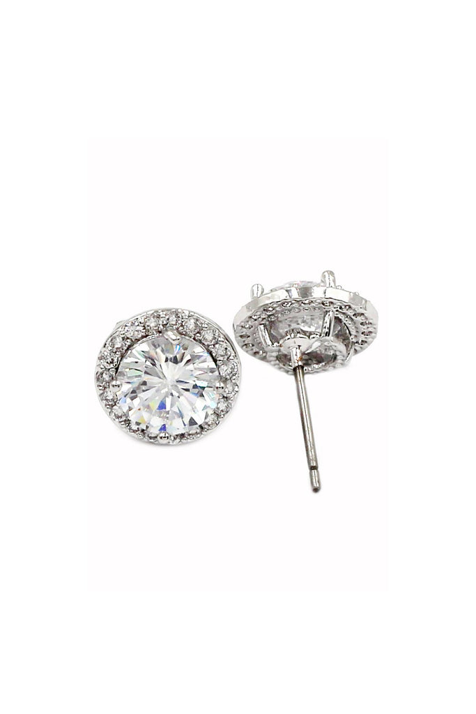 fashion crystal earrings necklace set