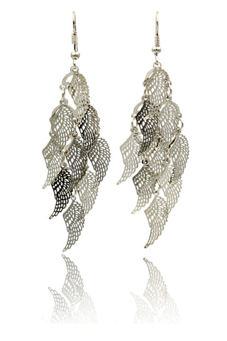 Elegant long tassel earrings