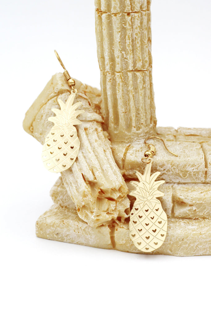 Fashion pineapple earrings set