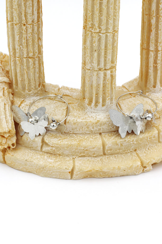 elegant butterfly earrings