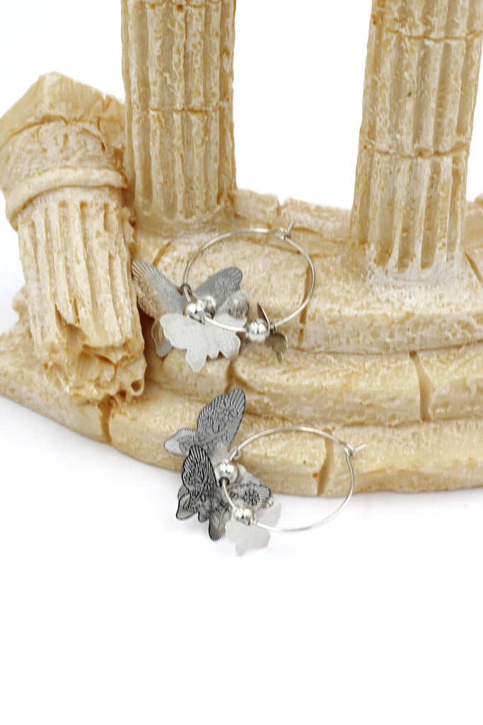 elegant butterfly earrings