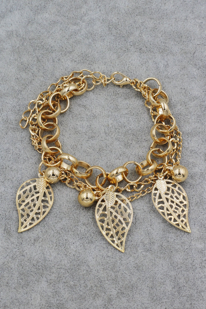 Fashion maple leaf bracelet