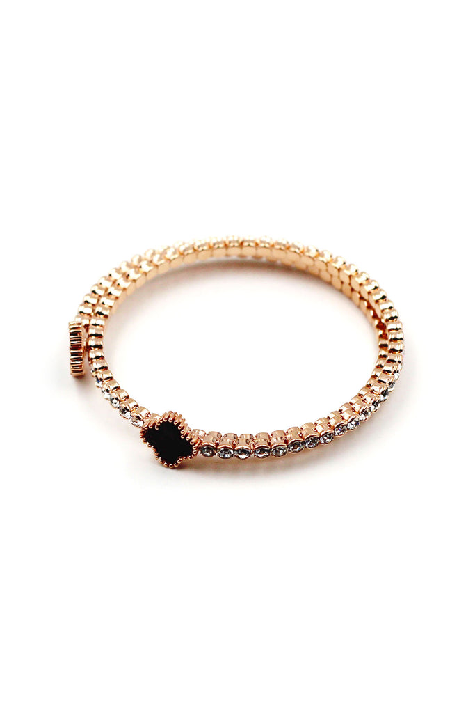 Noble gold fashion crystal bracelet