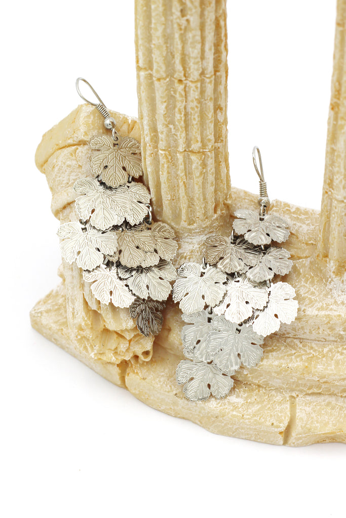 long small maple earrings