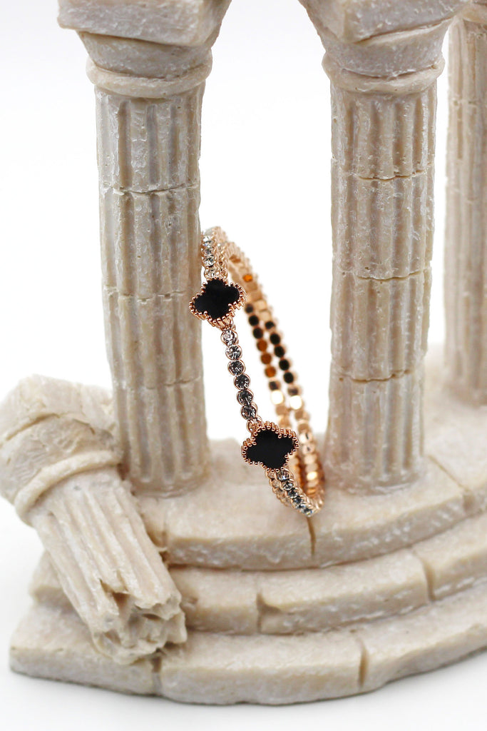 Noble gold fashion crystal bracelet