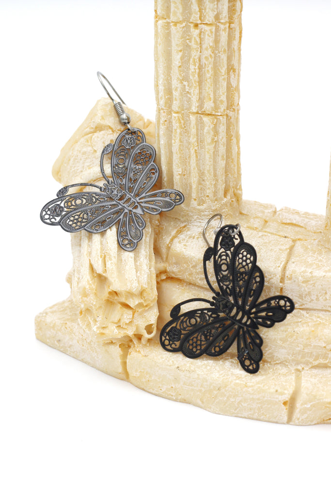 fashion big butterfly earrings