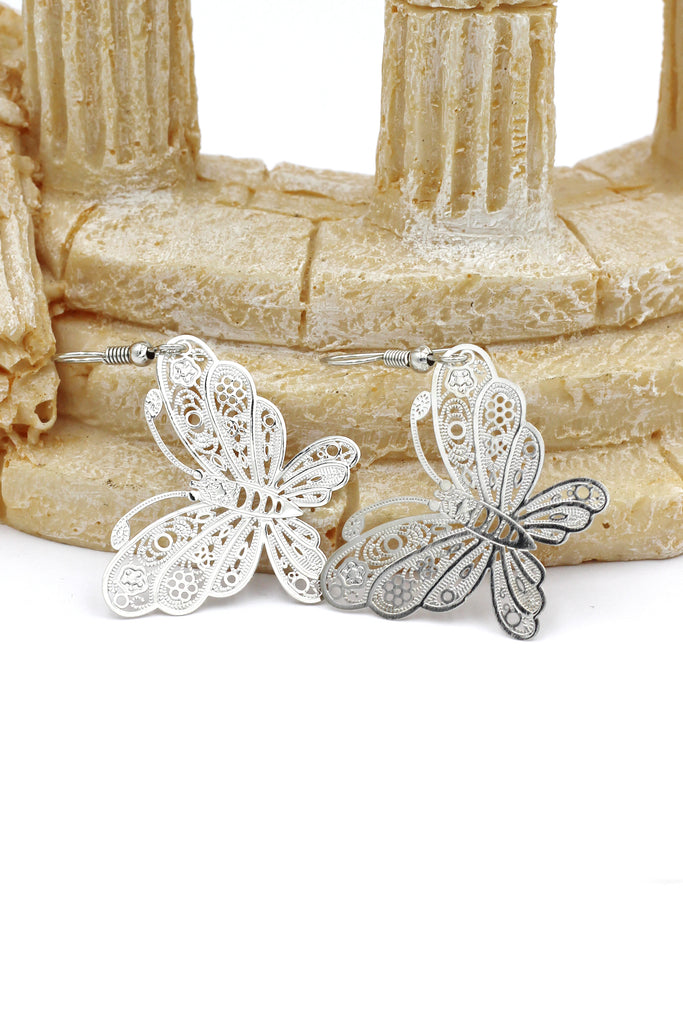 fashion big butterfly earrings
