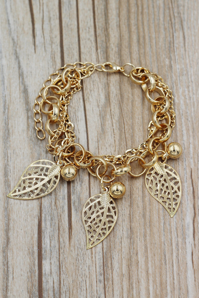 Fashion maple leaf bracelet