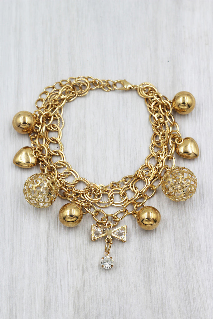 fashion bow pendant bracelet