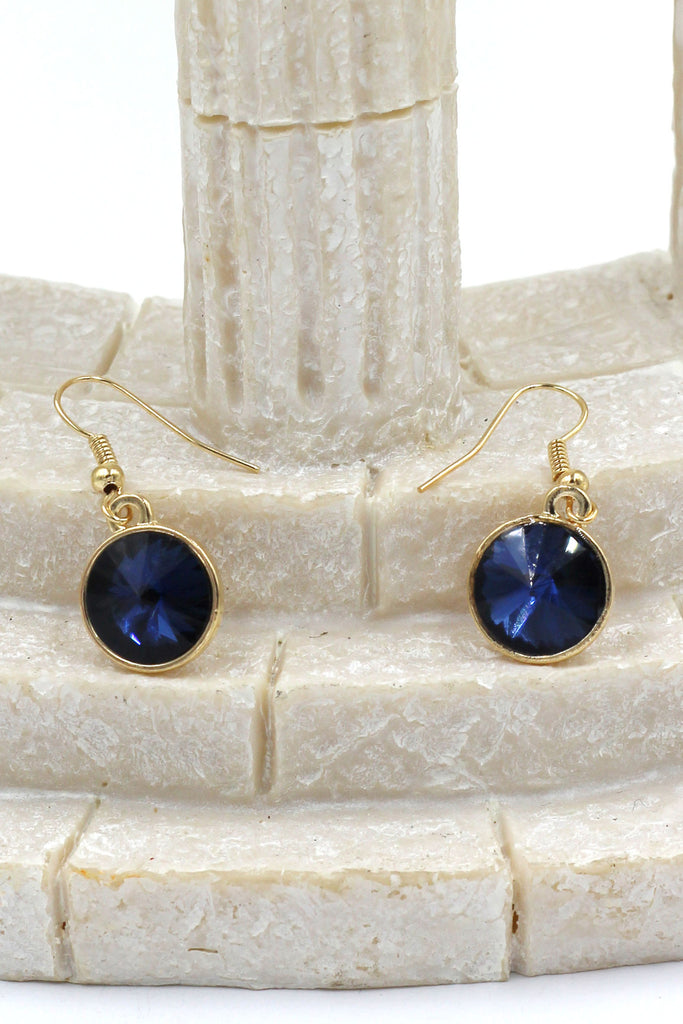 elegant full crystal necklace earrings set