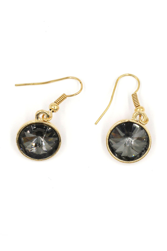 elegant full crystal necklace earrings set