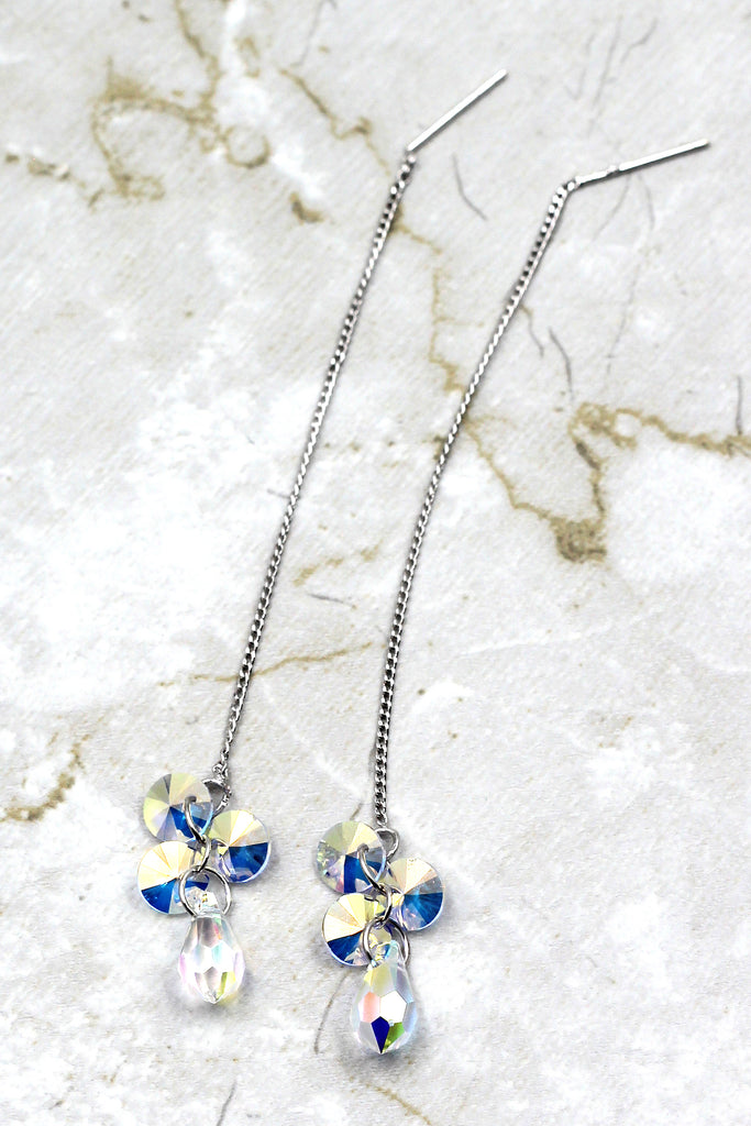 swarovski Crystal Pendant Earrings