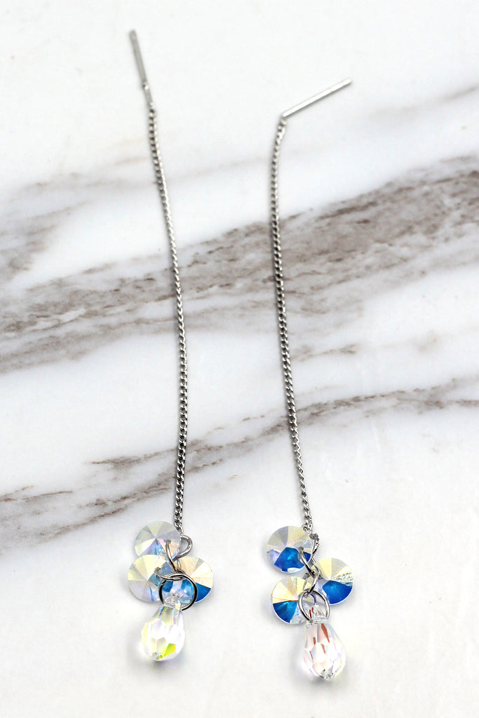 swarovski Crystal Pendant Earrings
