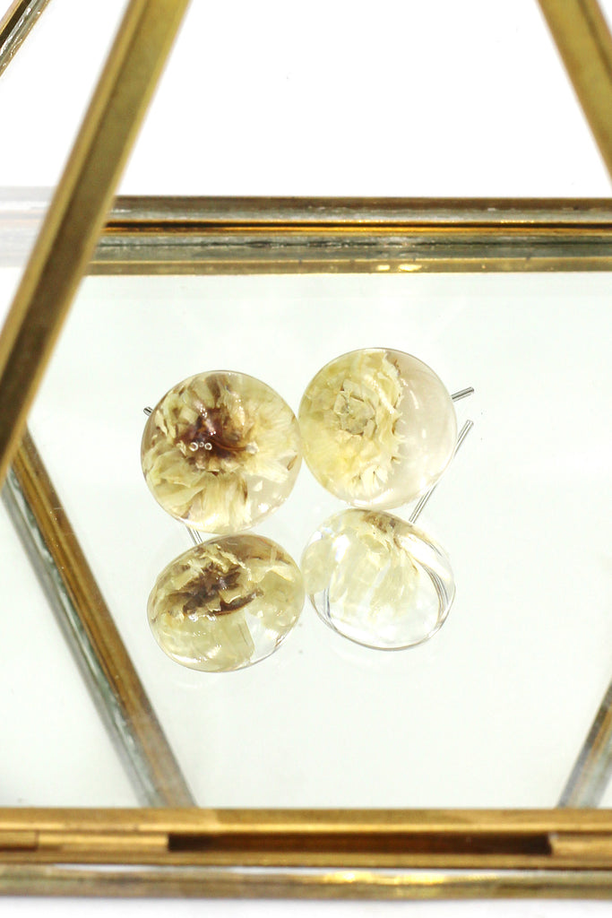 immortal chrysanthemum earrings