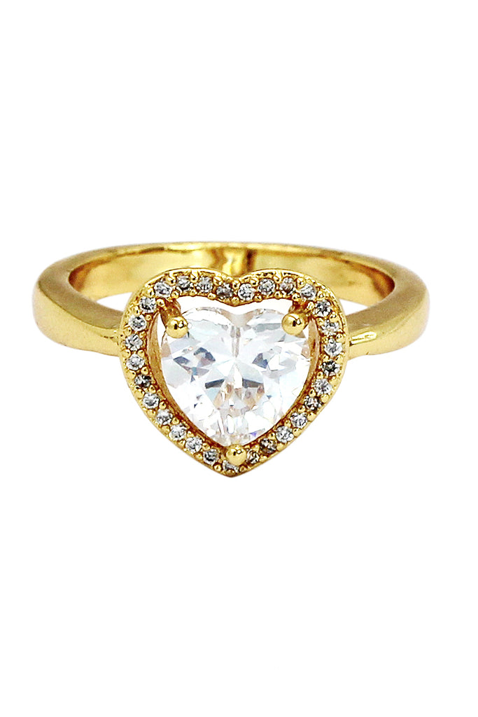 shiny golden heart set