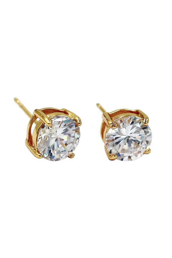 fashion golden crystal earring bracelet set