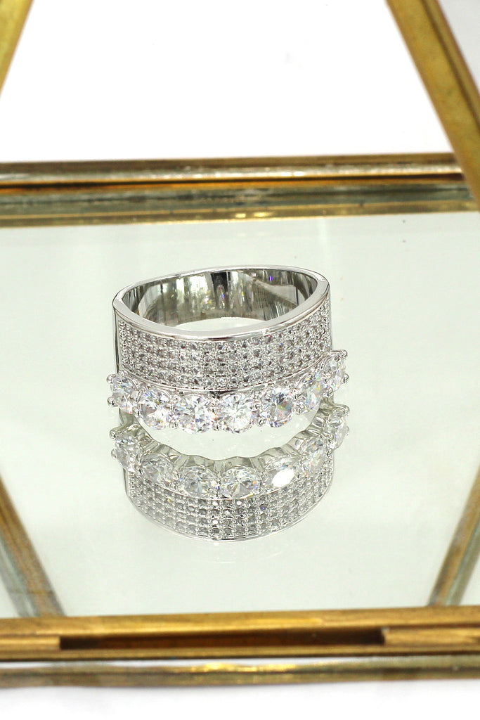 fashion luxury crystal ring