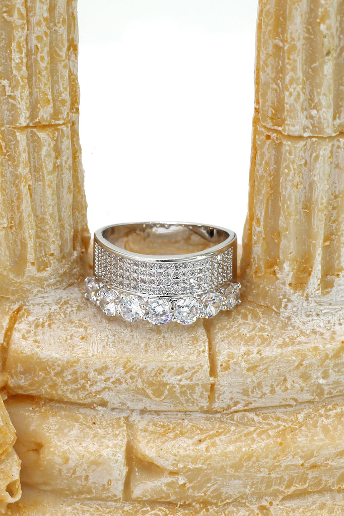 fashion luxury crystal ring