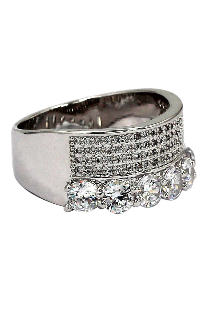 fashion luxury crystal ring