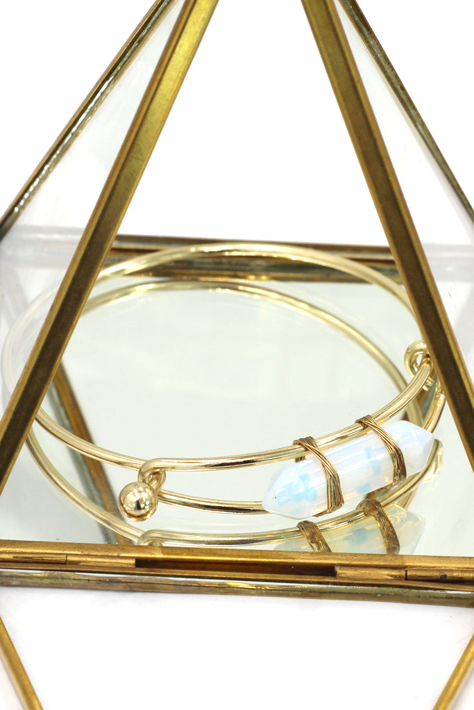 fashion crystal golden bracelet