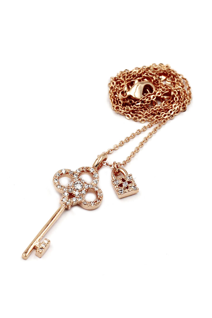 simple temperament clavicle necklace